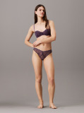 Purple Balconette Bra - CK Instinct  Women