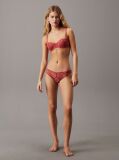 Red Balconette Bra - CK Instinct  Women