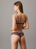 Purple Sheer Lace Brazilian Briefs - CK Instinct  Women