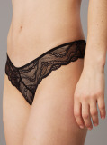Black Sheer Lace Brazilian Briefs - CK Instinct  Women