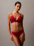 Red Bikini Briefs - Modern Cotton  Women
