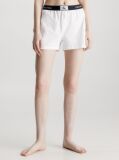 White Pyjama Shorts - CK96  Women