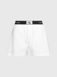 White Pyjama Shorts - CK96  Women
