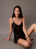 Black Cami Pyjama Top - CK Instinct  Women