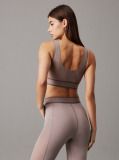 Brown Medium Impact Sports Bra  Women