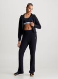 Black Cropped Zip Up Hoodie  Women