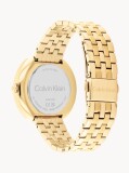 Silver Stainless Steel Gold Watch  Women