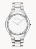 White Stainless Steel Watch  Women