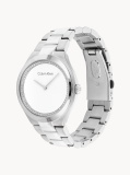 White Stainless Steel Watch  Women