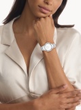 White Stainless Steel Watch  Women