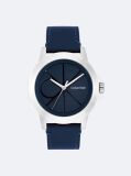 Blue Leather Watch  Men