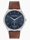 Blue Leather Watch  Men