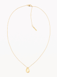 Gold Polished Necklace  Women