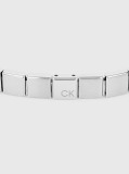 Silver Minimalistic Squares Link Bracelet  Men
