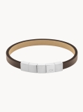 Brown Bracelet - Minimalistic Squares  Men
