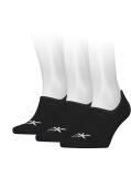 Black 3 Pack Invisible Socks  Men