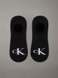 Black 2 Pack Invisible Socks   Men