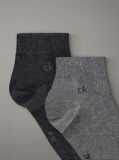Grey 3 Pack Soft Cotton Stretch Ankle Socks  Men