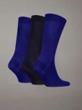 Blue 3 Pack Classic Socks Gift Set  Men
