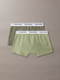 Green 2 Pack Boys Trunks - Icon Cotton Stretch  Boys