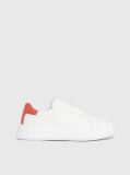 White Leather Trainers  Men