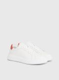 White Leather Trainers  Men