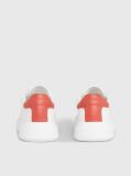 White Leather Trainers  Men