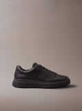 Μαύρο Δερμάτινα Sneakers  Άνδρας