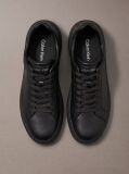 Μαύρο Δερμάτινα Sneakers  Άνδρας