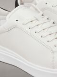 White Leather Trainers  Men