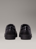Μαύρο Δερμάτινα Sneakers  Άνδρας