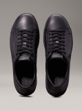 Μαύρο Δερμάτινα Sneakers  Άνδρας