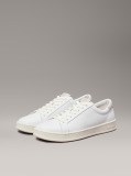 Λευκό Δερμάτινα Sneakers  Άνδρας