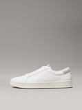 Λευκό Δερμάτινα Sneakers  Άνδρας