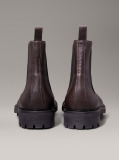 Brown Leather Chelsea Boots  Men