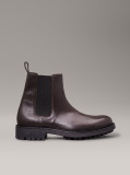 Brown Leather Chelsea Boots  Men