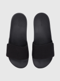 Black Canvas Sliders  Men
