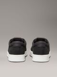 Black Leather Trainers  Men