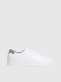 Λευκό Δερμάτινα Sneakers  Άνδρας