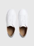 Λευκό Δερμάτινα Sneakers  Άνδρας