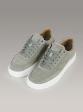 Green Leather Trainers  Men