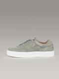 Green Leather Trainers  Men