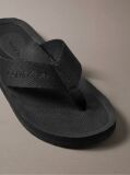 Black City Thong Slides  Men