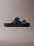 Black Paco - Contoured Buckle Sandals  Men