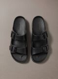 Black Paco - Contoured Buckle Sandals  Men