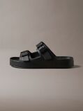 Black Paco - Contoured Buckle Sandals  Men