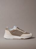 Καφέ Δερμάτινα Chunky Dad Sneakers  Άνδρας