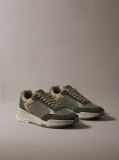Πράσινο Δερμάτινα Chunky Dad Sneakers  Άνδρας