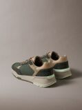 Πράσινο Δερμάτινα Chunky Dad Sneakers  Άνδρας