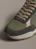 Πράσινο Δερμάτινα Chunky Dad Sneakers  Άνδρας